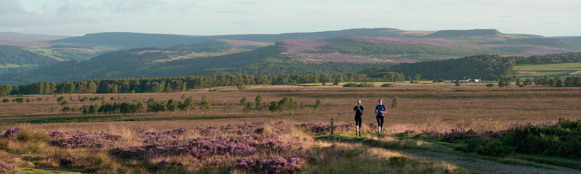 Trail running in the Peak District, photo by Keith Sharples