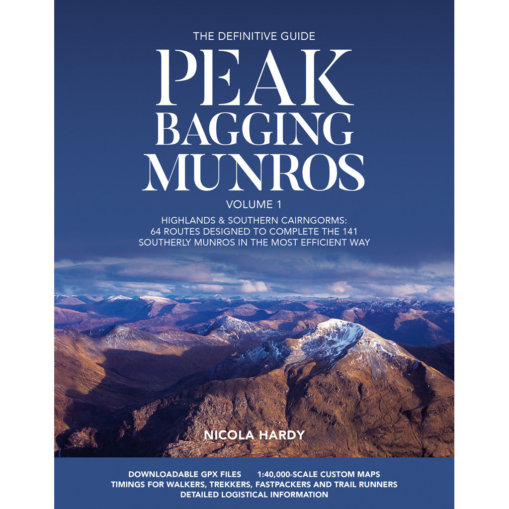 Peak Bagging Munros Volume 1 by Nicola Hardy cover image 9781839812583